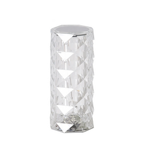 LED Tischlampe aus Kristall